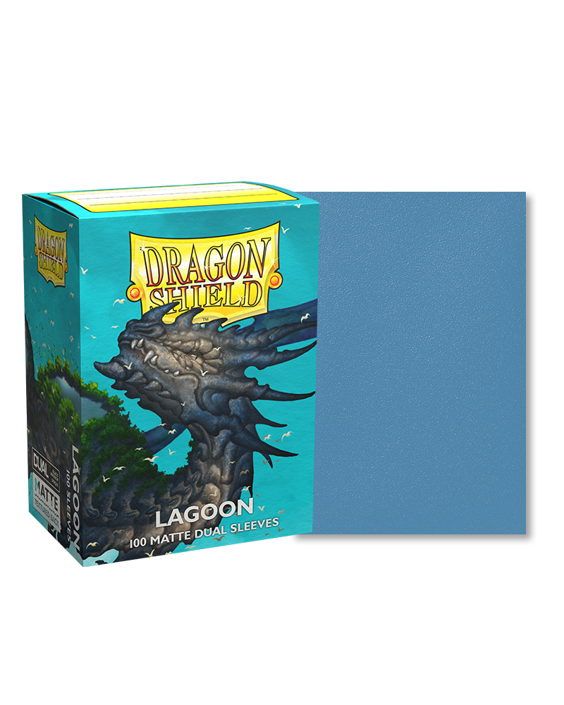 Dragon Shield Matte Dual Sleeve 100CT - Lagoon (Standard Size)