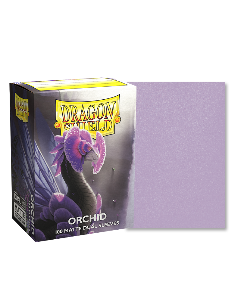 Dragon Shield Matte Dual Sleeve 100CT - Orchid (Standard Size)