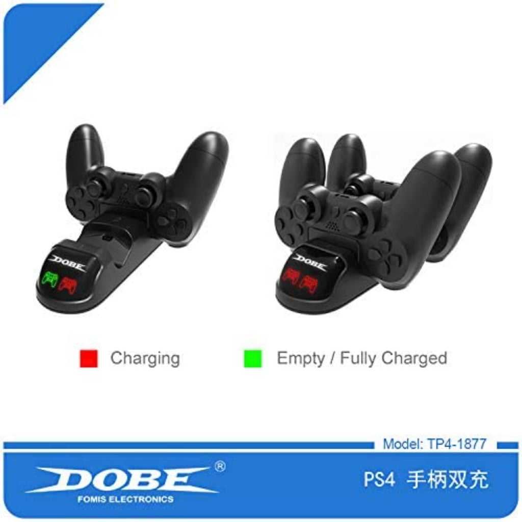 DOBE PS4 Dual Charging Dock for Wireless Controller (TP4-1877)