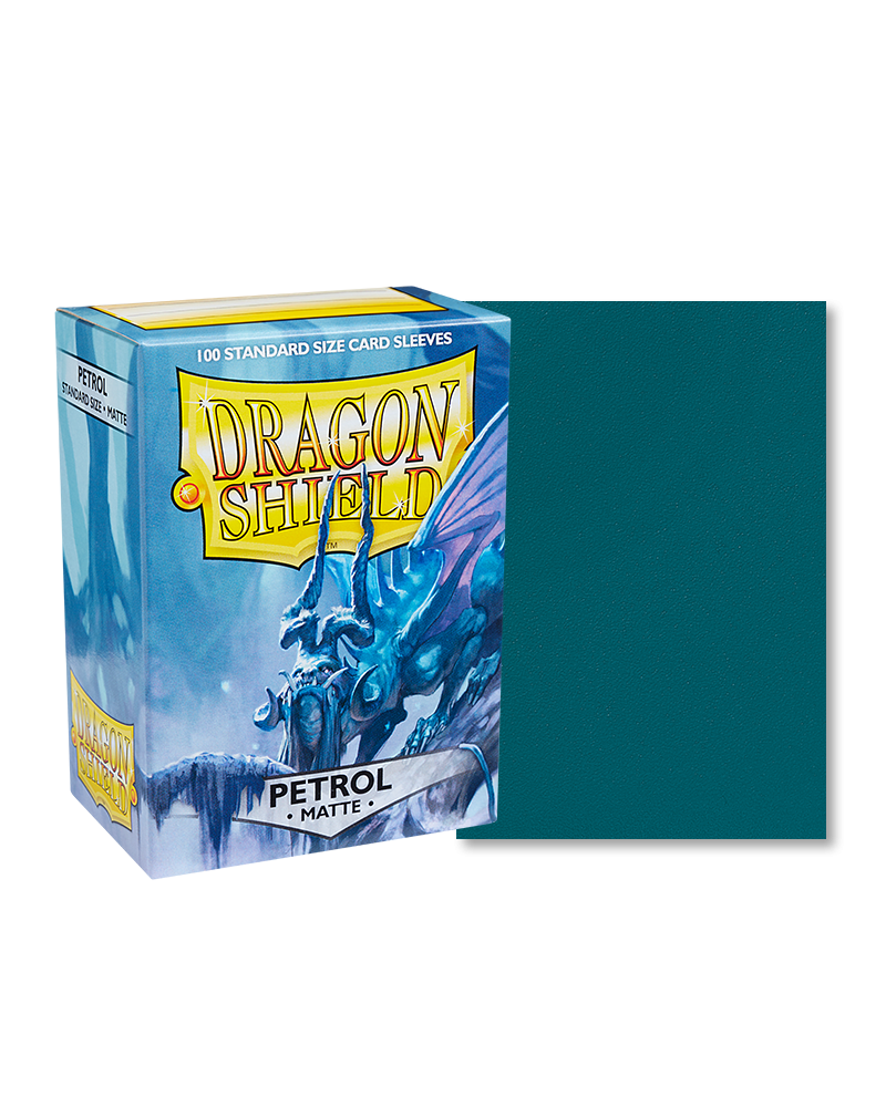 Dragon Shield Matte Sleeves 100CT - Petrol (Standard Size)