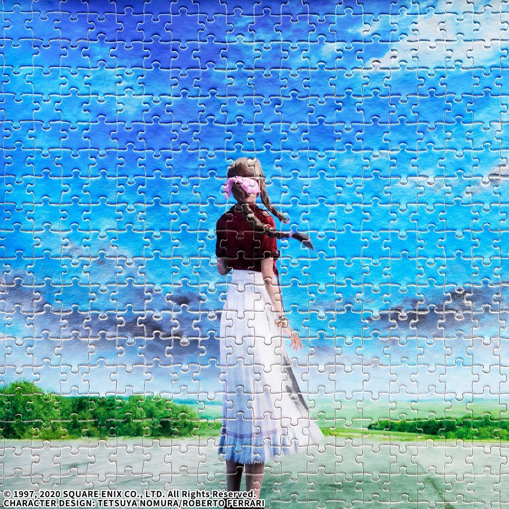 Square Enix Final Fantasy VII Remake Jigsaw Puzzle Aerith Key Art - 500 Piece