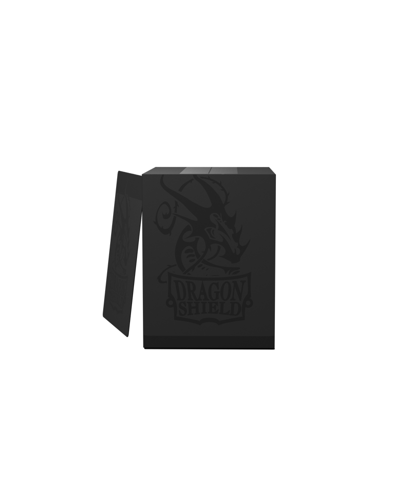 Dragon Shield Double Shell (150+ Cards) - Shadow Black