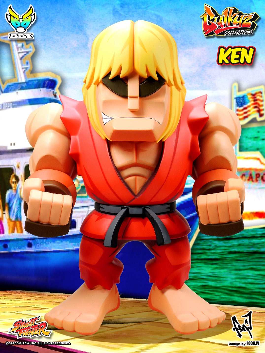 Big Boys Toys Bulkyz Ken Street Fighter Collections