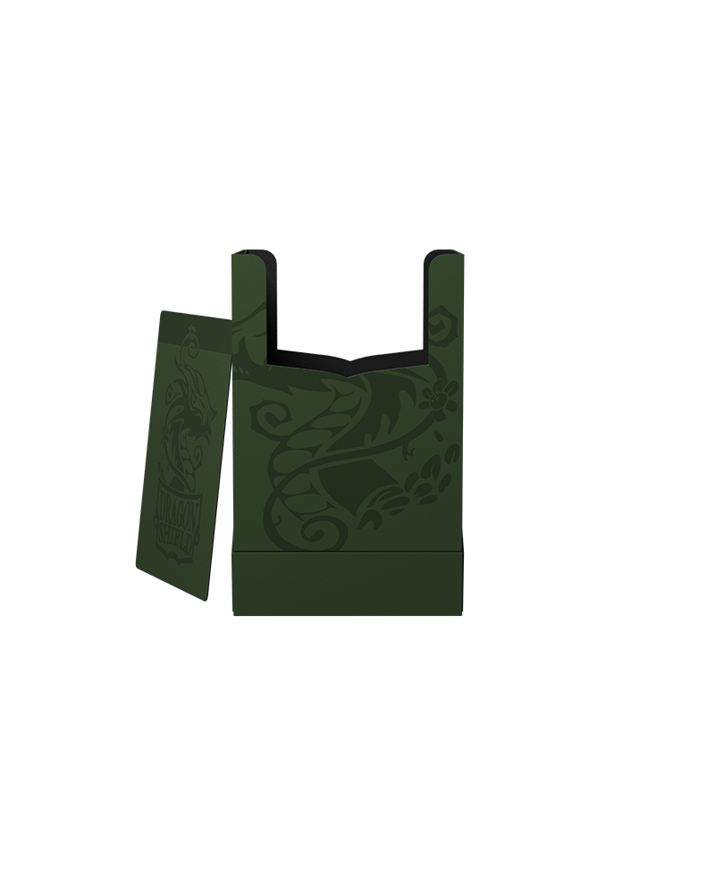 Dragon Shield Deck Shell (100+ Cards) - Forest Green