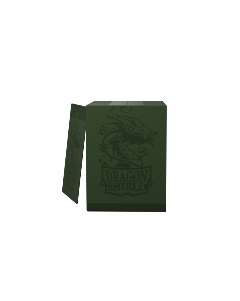 Dragon Shield Double Shell (150+ Cards) - Forest Green