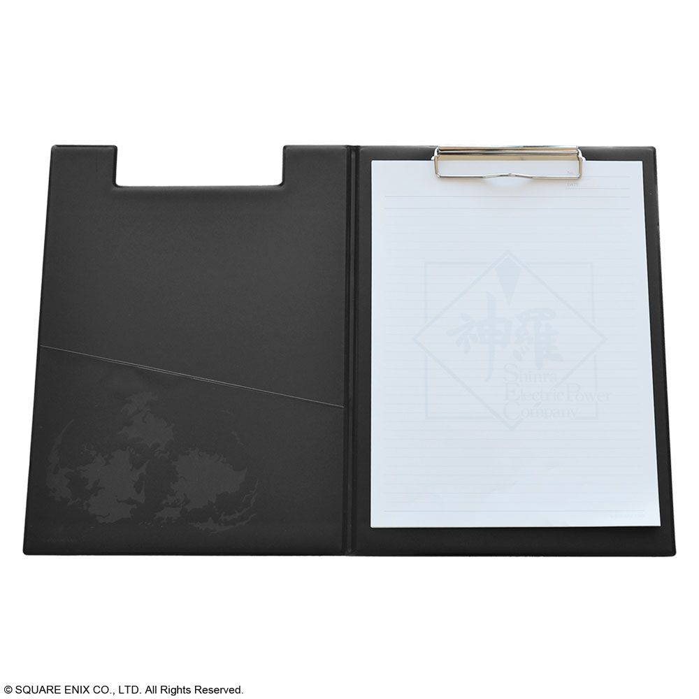 Square Enix Final Fantasy VII Remake Clipboard Folder - Shinra