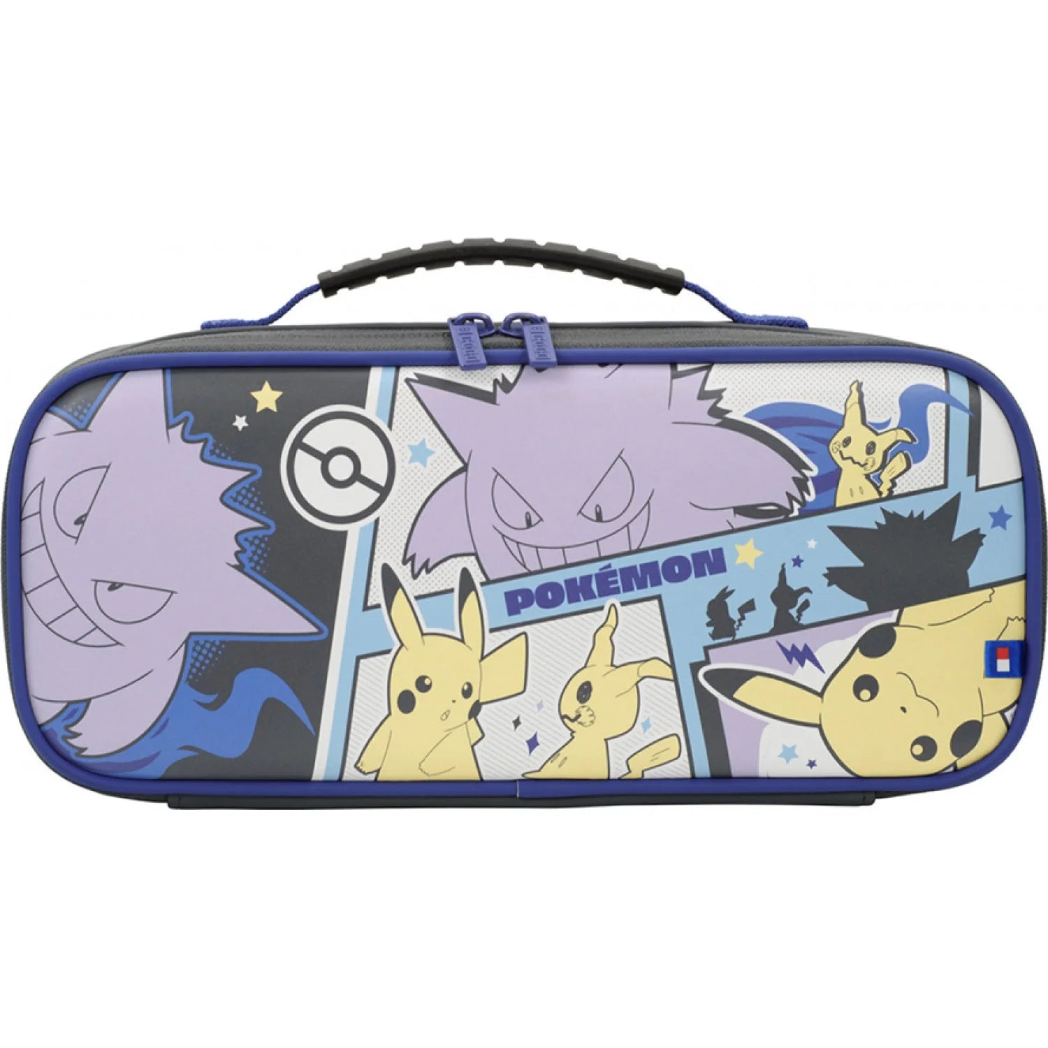 HORI Cargo Pouch Compact for Nintendo Switch (Pikachu, Gengar & Mimikyu) (NSW-412A)