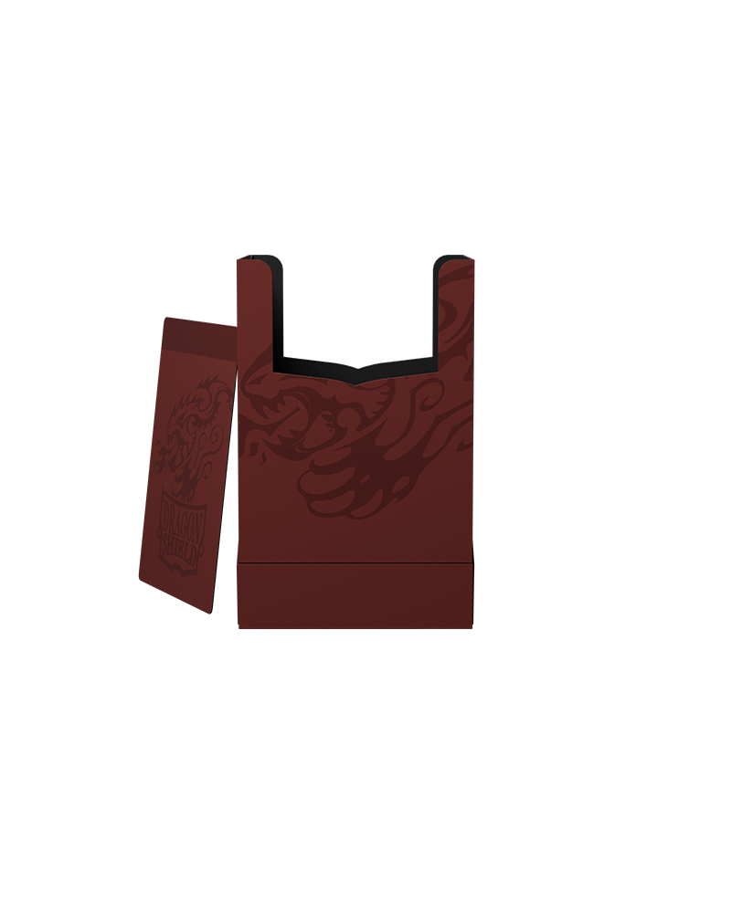 Dragon Shield Deck Shell (100+ Cards) - Blood Red