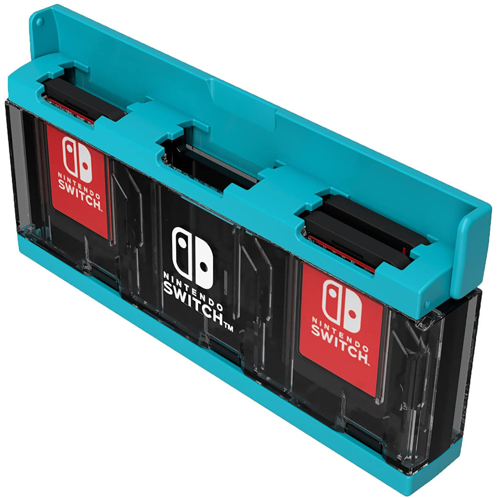 HORI NSW Push Card Case 6 Neon Blue (NSW-127)