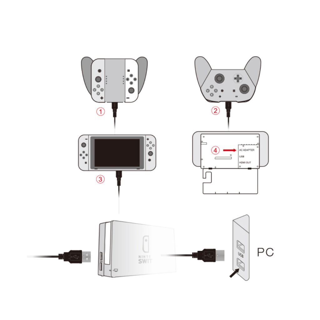 DOBE Nintendo Switch USB Cable