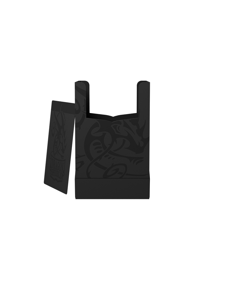 Dragon Shield Deck Shell (100+ Cards) - Shadow Black