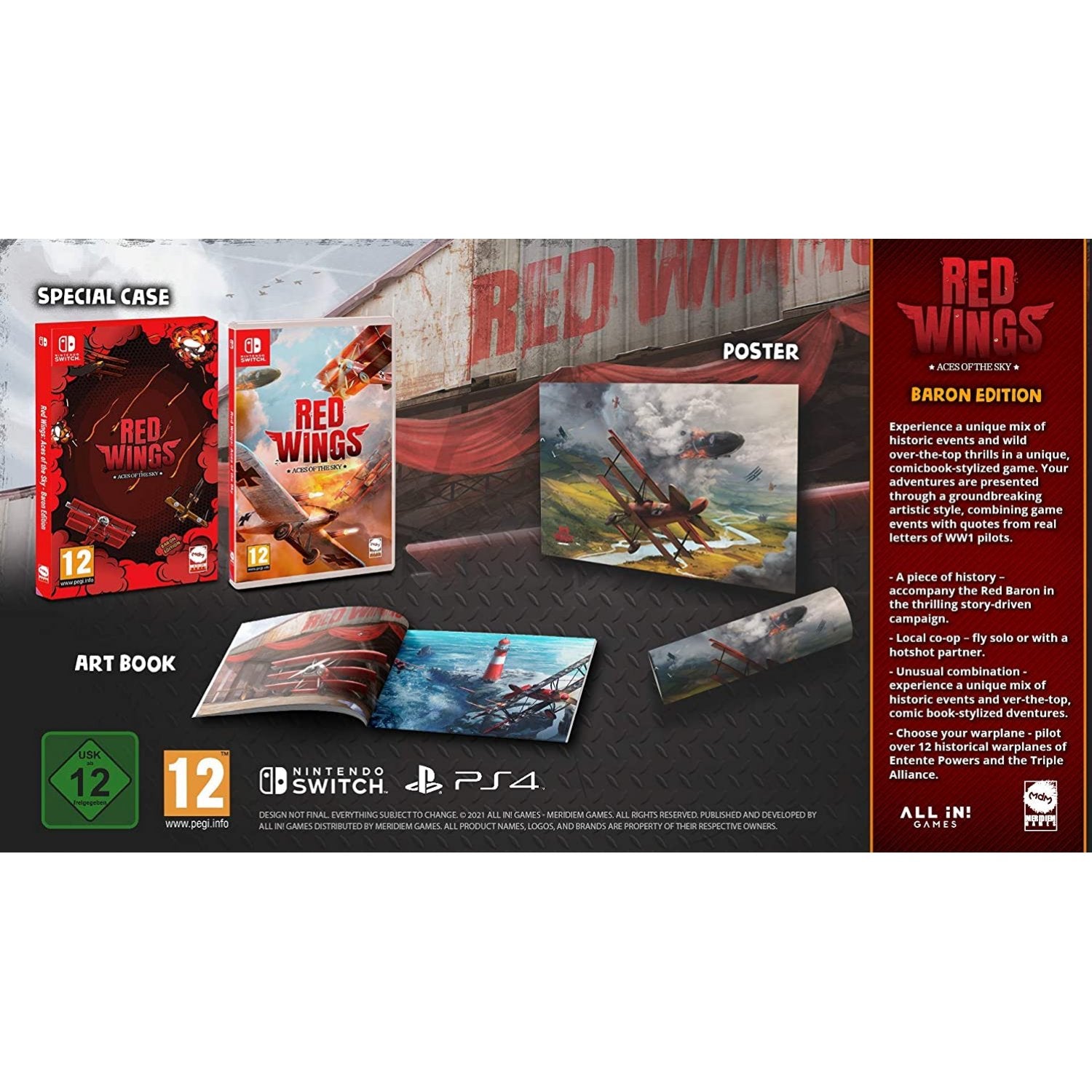 NSW Red Wings Aces of the Sky Baron Edition