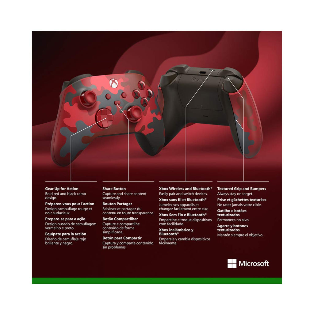 XBOX Wireless Controller - Daystrike Camo