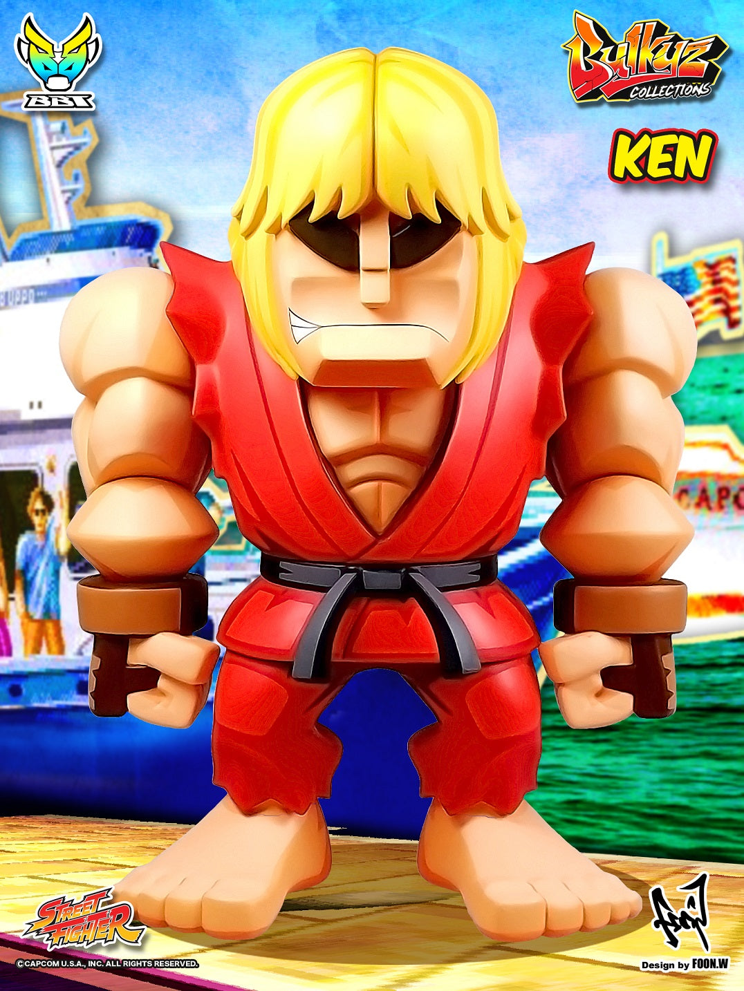 Big Boys Toys Bulkyz Ken Street Fighter Collections