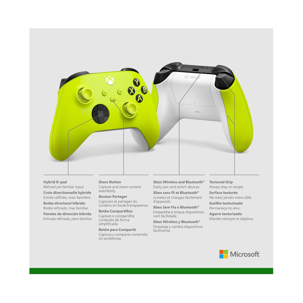 XBOX Wireless Controller - Electric Volt