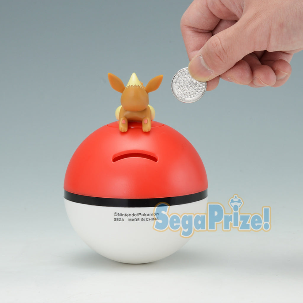 SEGA Pokemon Eevee Yurayura Toy Bank
