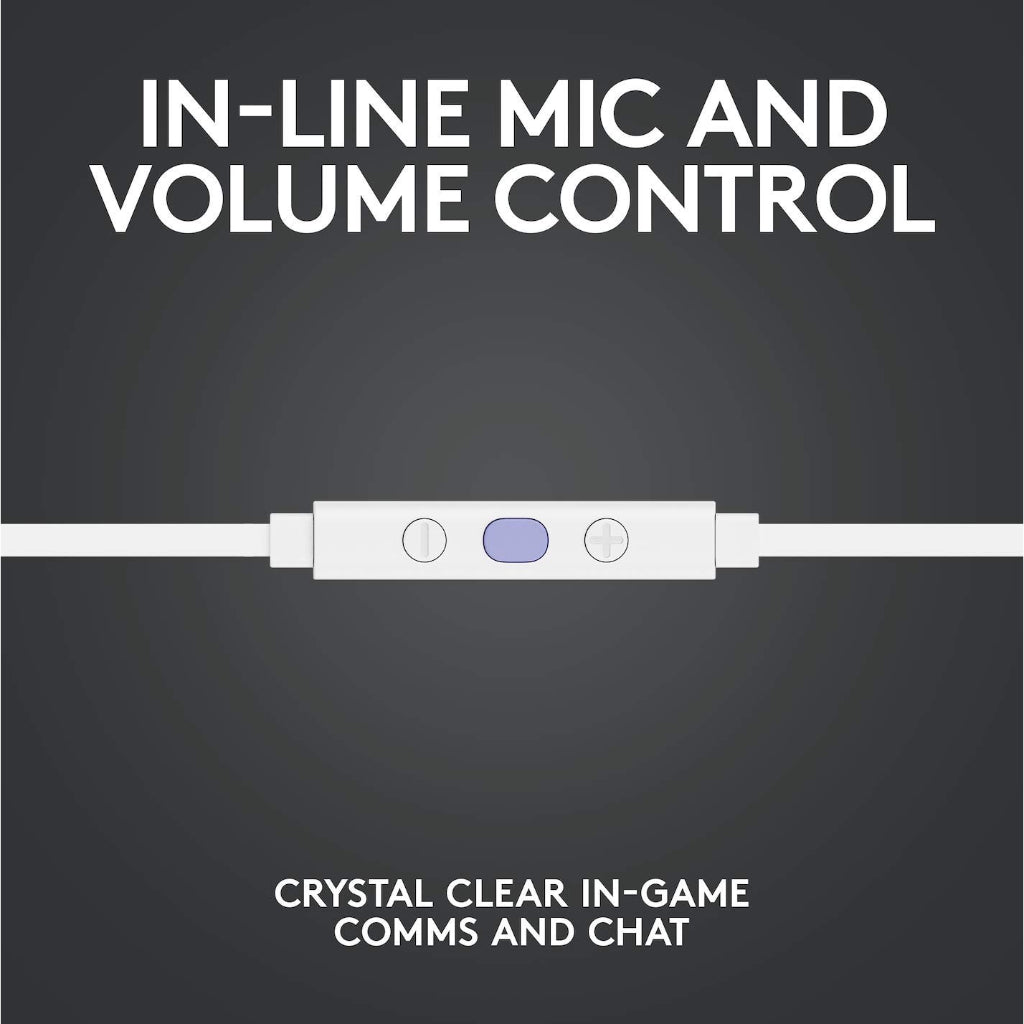 Logitech G333 Gaming Headset White (981-00931)