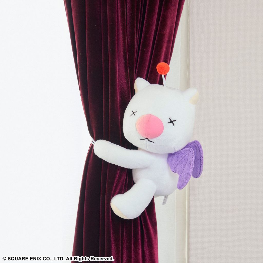 Square Enix Final Fantasy Plush Curtain Tieback - Moogle (Set Of 2)