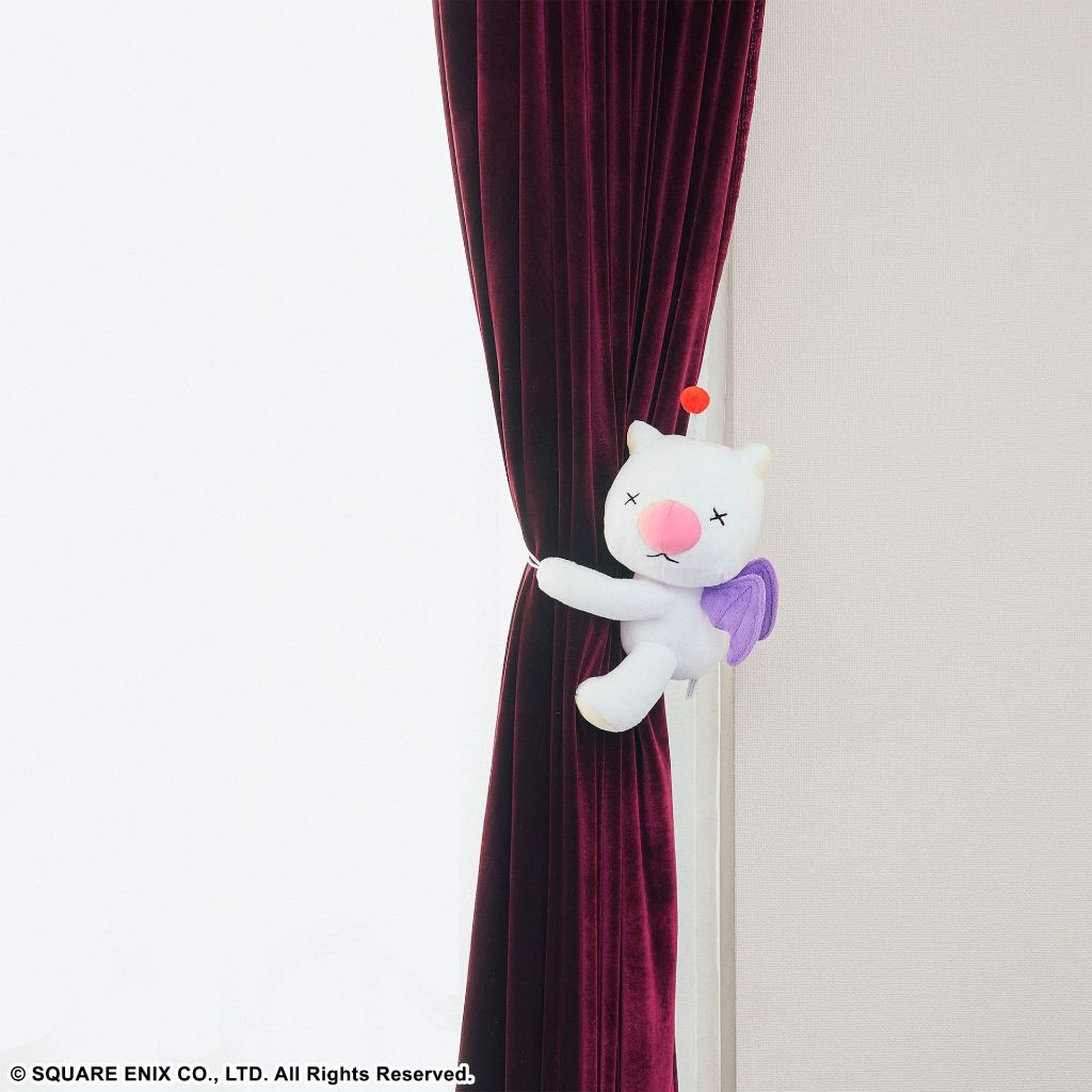 Square Enix Final Fantasy Plush Curtain Tieback - Moogle (Set Of 2)