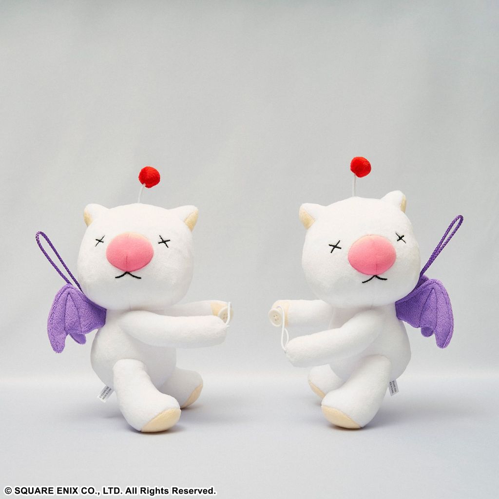 Square Enix Final Fantasy Plush Curtain Tieback - Moogle (Set Of 2)