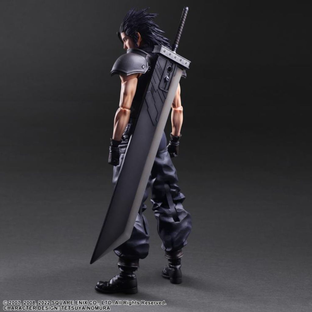 Square Enix Crisis Core -Final Fantasy VII- Reunion Play Arts Kai Action Figure - Zack Fair Soldier 1st Class