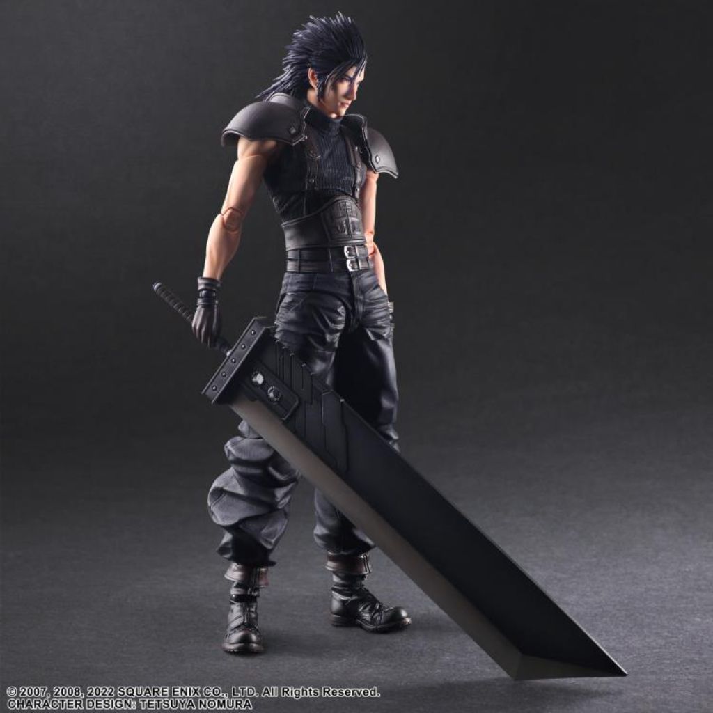 Square Enix Crisis Core -Final Fantasy VII- Reunion Play Arts Kai Action Figure - Zack Fair Soldier 1st Class