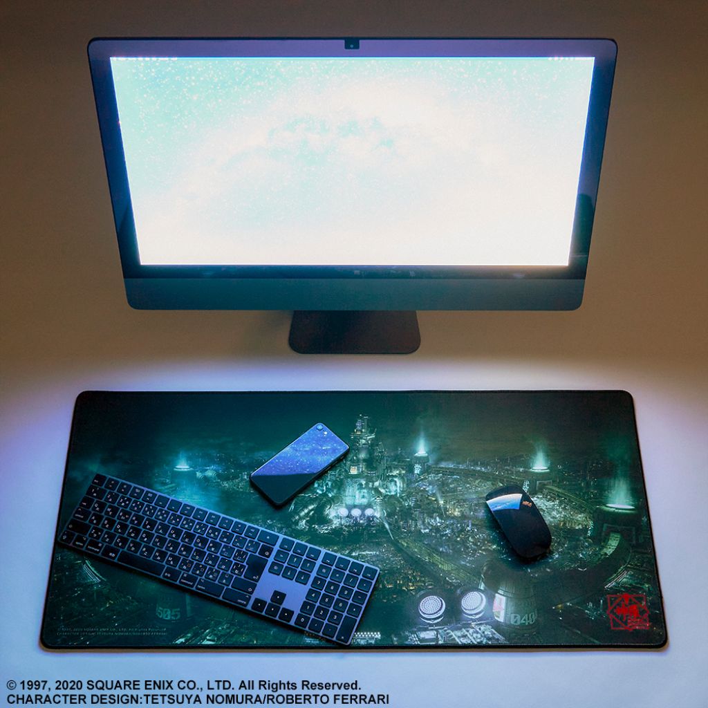 Square Enix Final Fantasy VII Remake Gaming Mouse Pad - Midgar