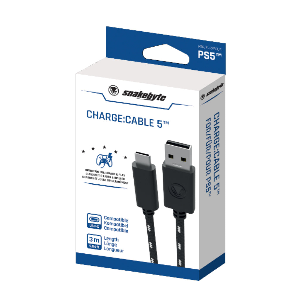 Snakebyte PS5 USB 2.0 Charge Cable 5 (3m)