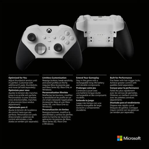 XBOX Elite Wireless Controller Series 2 - Core White