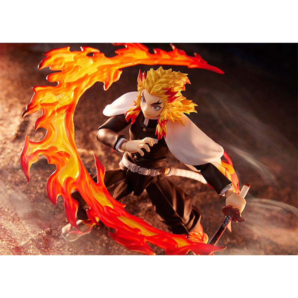 Max Factory Figma 553 Kyojuro Rengoku Demon Slayer: Kimetsu No Yaiba