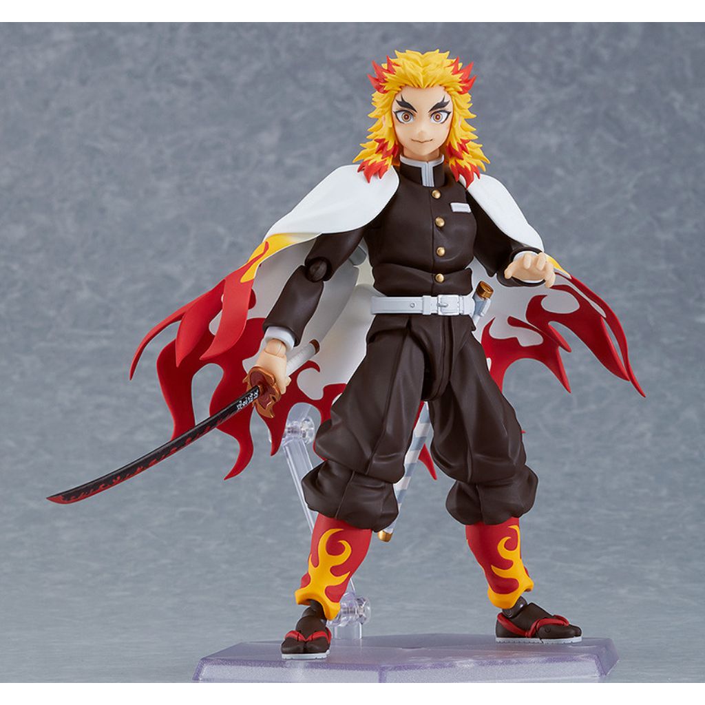 Max Factory Figma 553 Kyojuro Rengoku Demon Slayer: Kimetsu No Yaiba