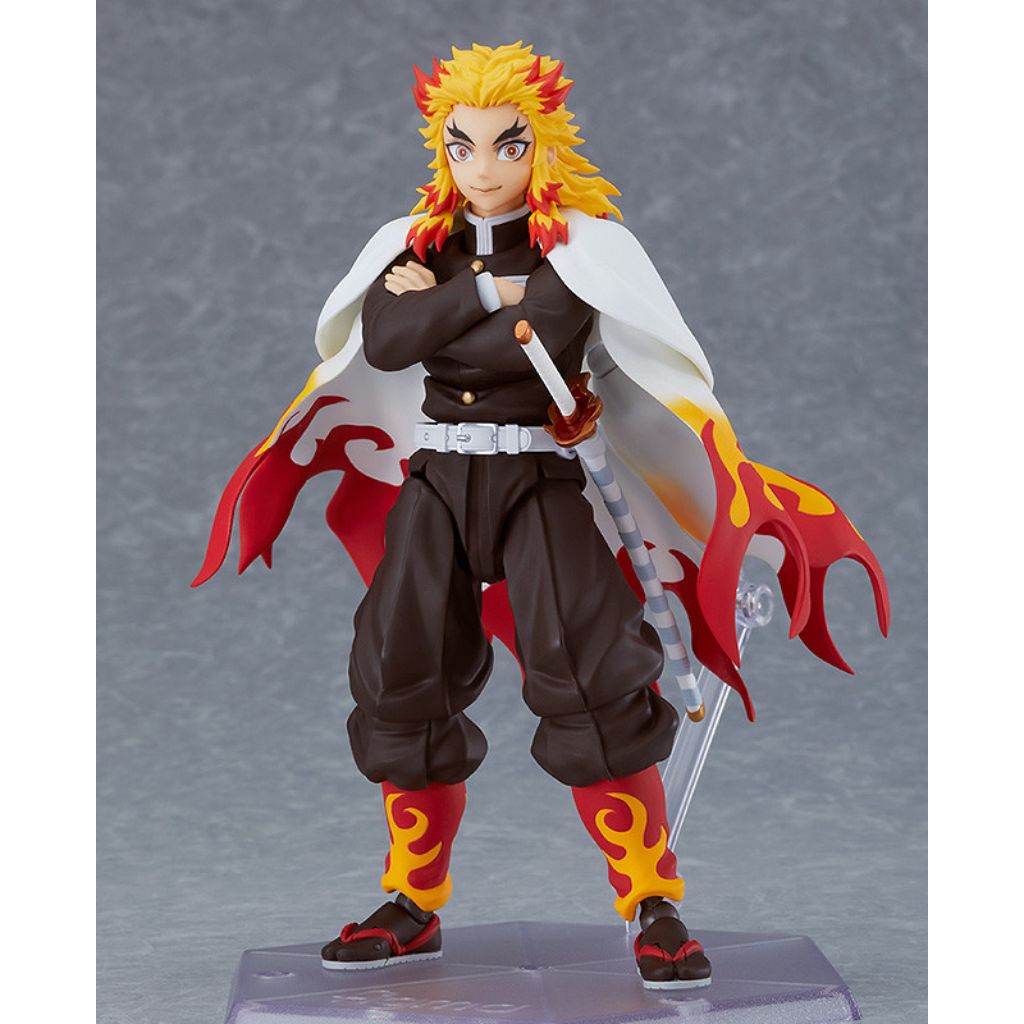 Max Factory Figma 553 Kyojuro Rengoku Demon Slayer: Kimetsu No Yaiba