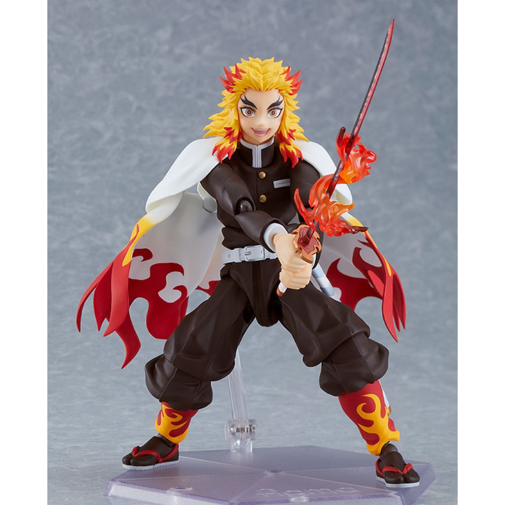 Max Factory Figma 553 Kyojuro Rengoku Demon Slayer: Kimetsu No Yaiba