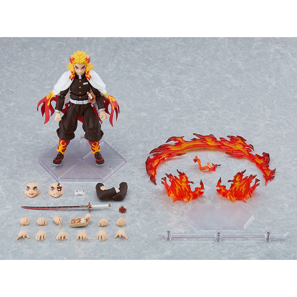 Max Factory Figma 553 Kyojuro Rengoku Demon Slayer: Kimetsu No Yaiba