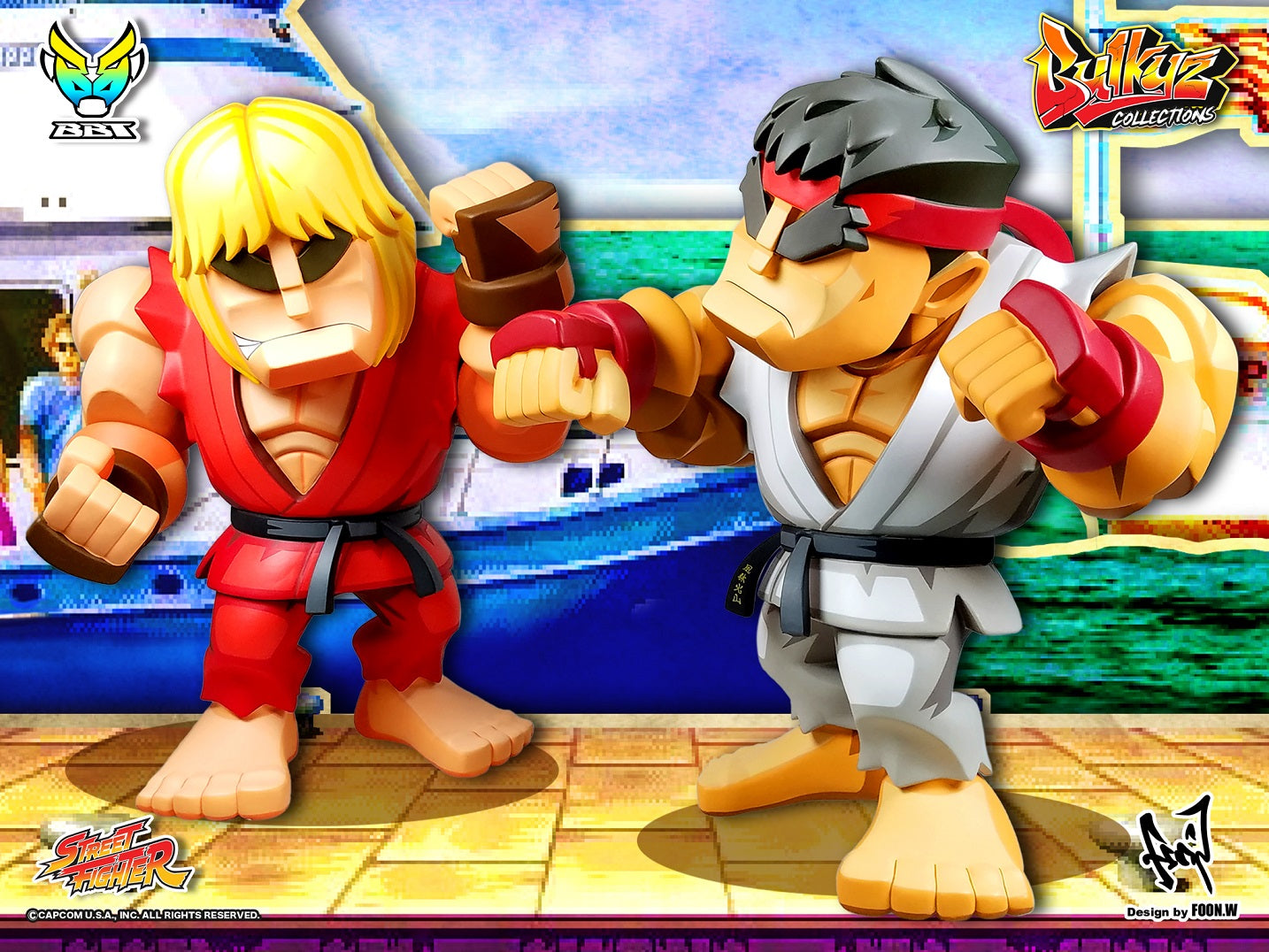 Big Boys Toys Bulkyz Ken Street Fighter Collections