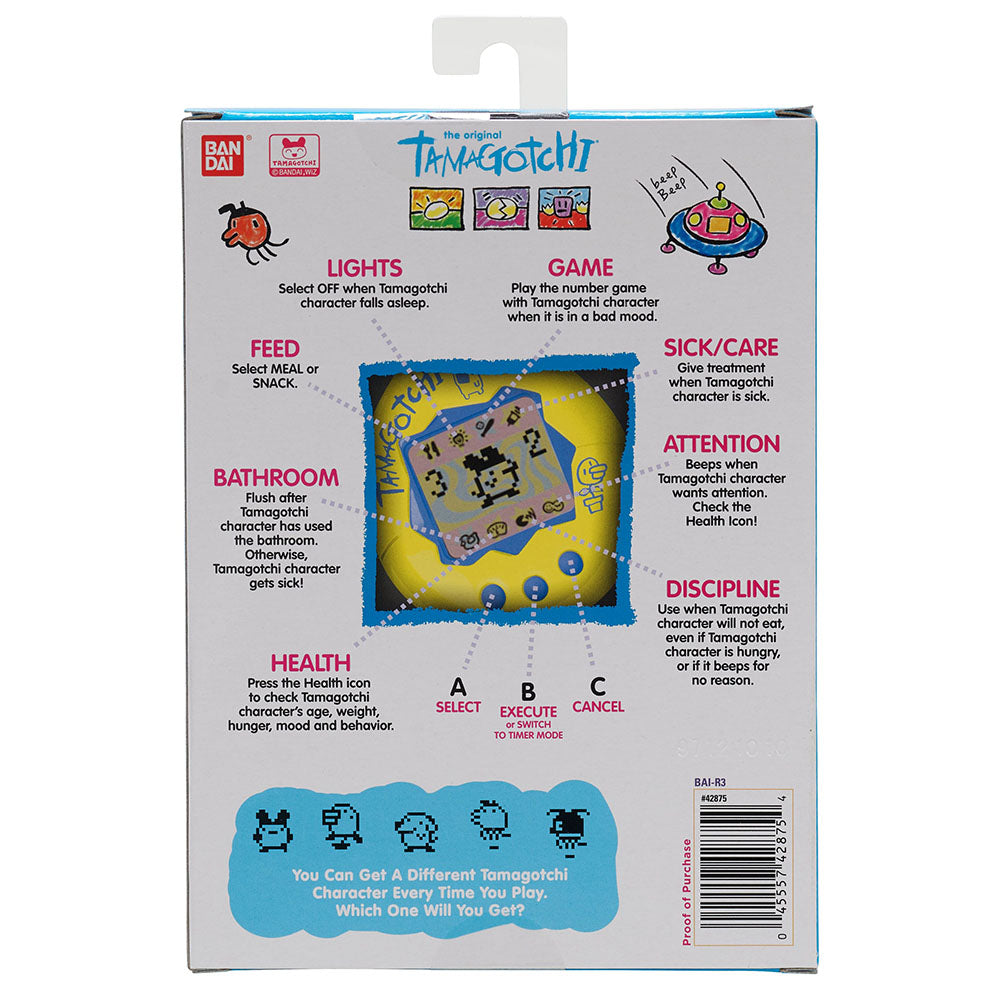 Bandai Original Tamagotchi Gen 2 - Tie Dye