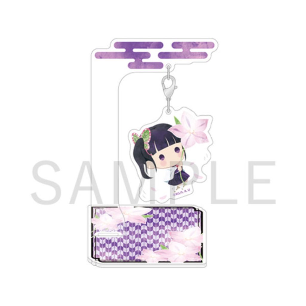 Aniplex Yurafuwa Acrylic Mascot Kanao Tsuyuri Flower Version
