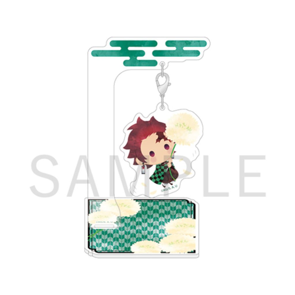Aniplex Yurafuwa Acrylic Mascot Tanjiro Kamado Flower Version