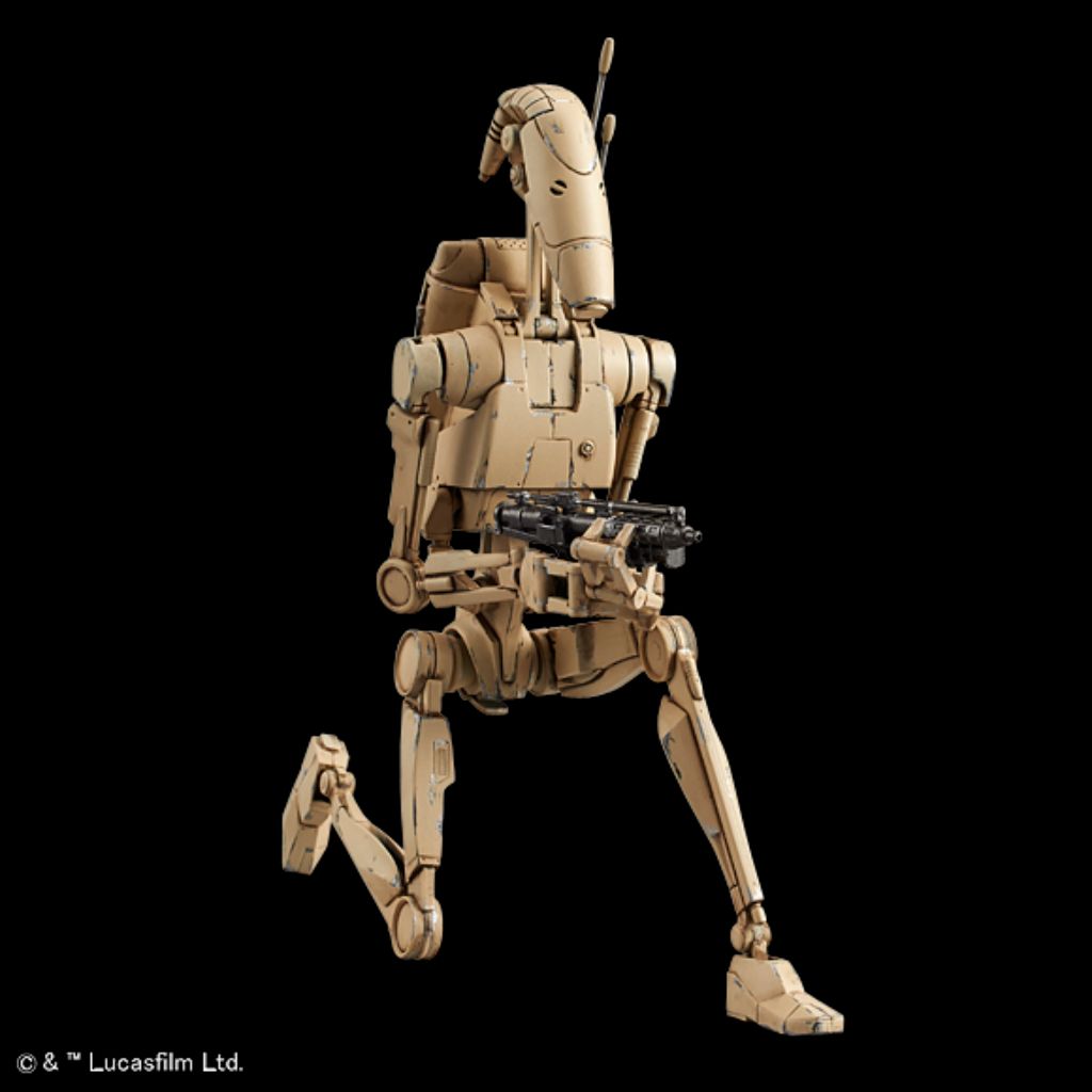 Bandai 1/12 Battle Droid & Stap Model Kit Star War