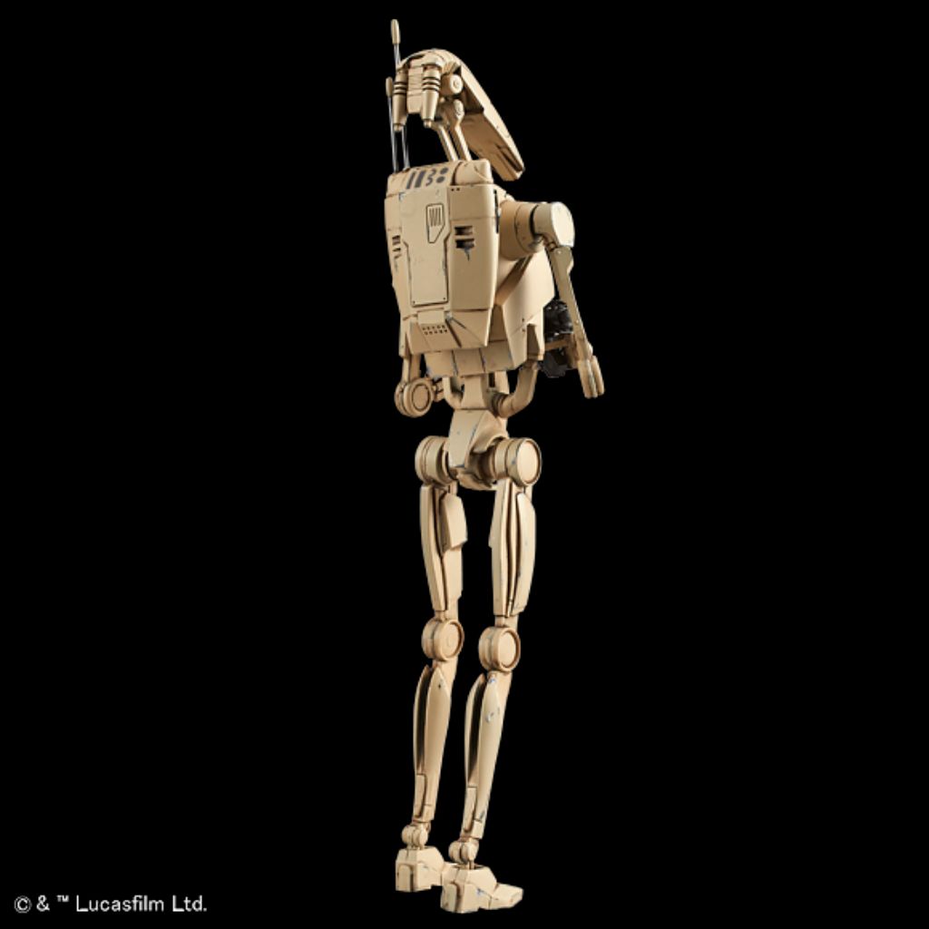 Bandai 1/12 Battle Droid & Stap Model Kit Star War