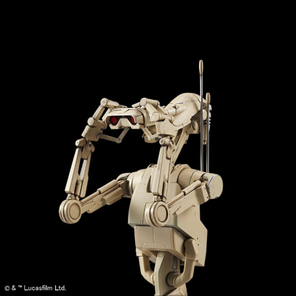 Bandai 1/12 Battle Droid & Stap Model Kit Star War