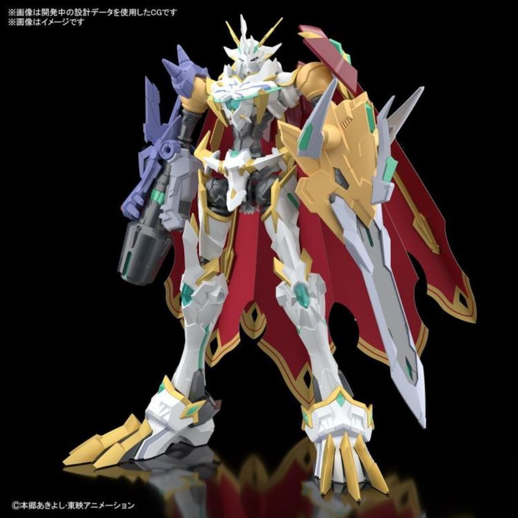 Bandai Omegamon X-Antibody Digimon Figure Rise Amplified Model Kit