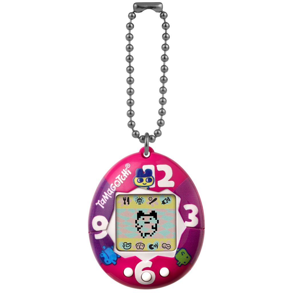 Bandai Original Tamagotchi Gen 1 - Purple-Pink Clock