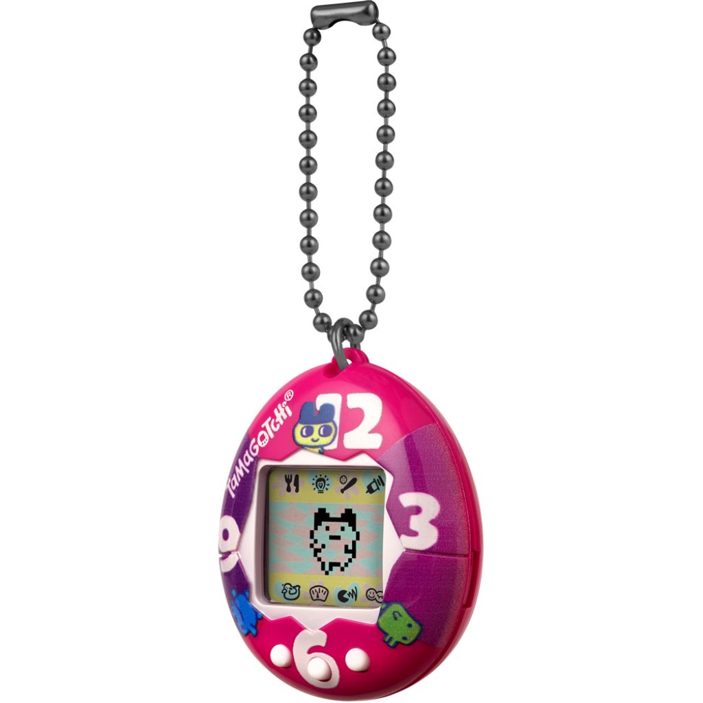Bandai Original Tamagotchi Gen 1 - Purple-Pink Clock