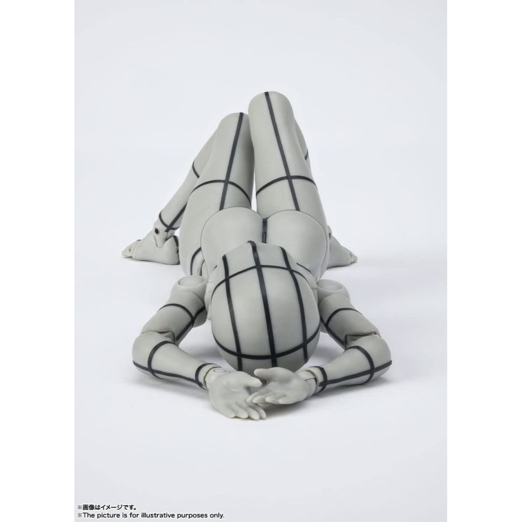 Bandai S.H.Figuarts Body Chan Kentaro Yabuki Edition Wire Frame Gray Color Ver.