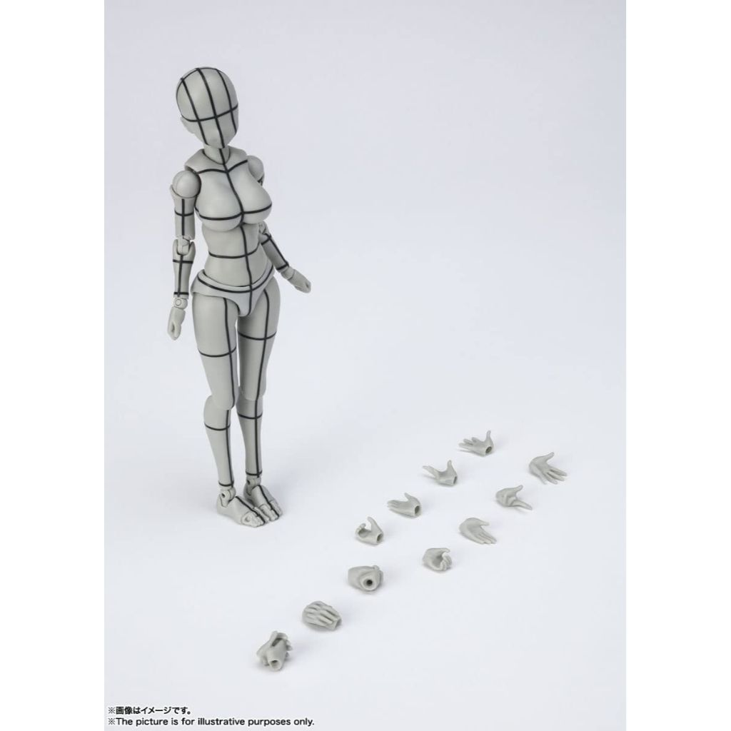 Bandai S.H.Figuarts Body Chan Kentaro Yabuki Edition Wire Frame Gray Color Ver.