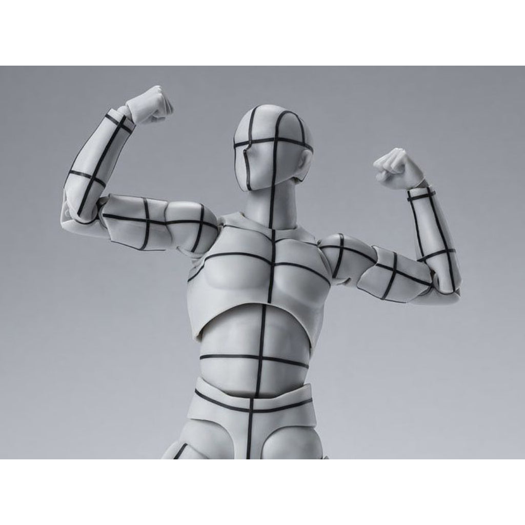Bandai S.H Figuarts Body Kun Wireframe Gray Ver