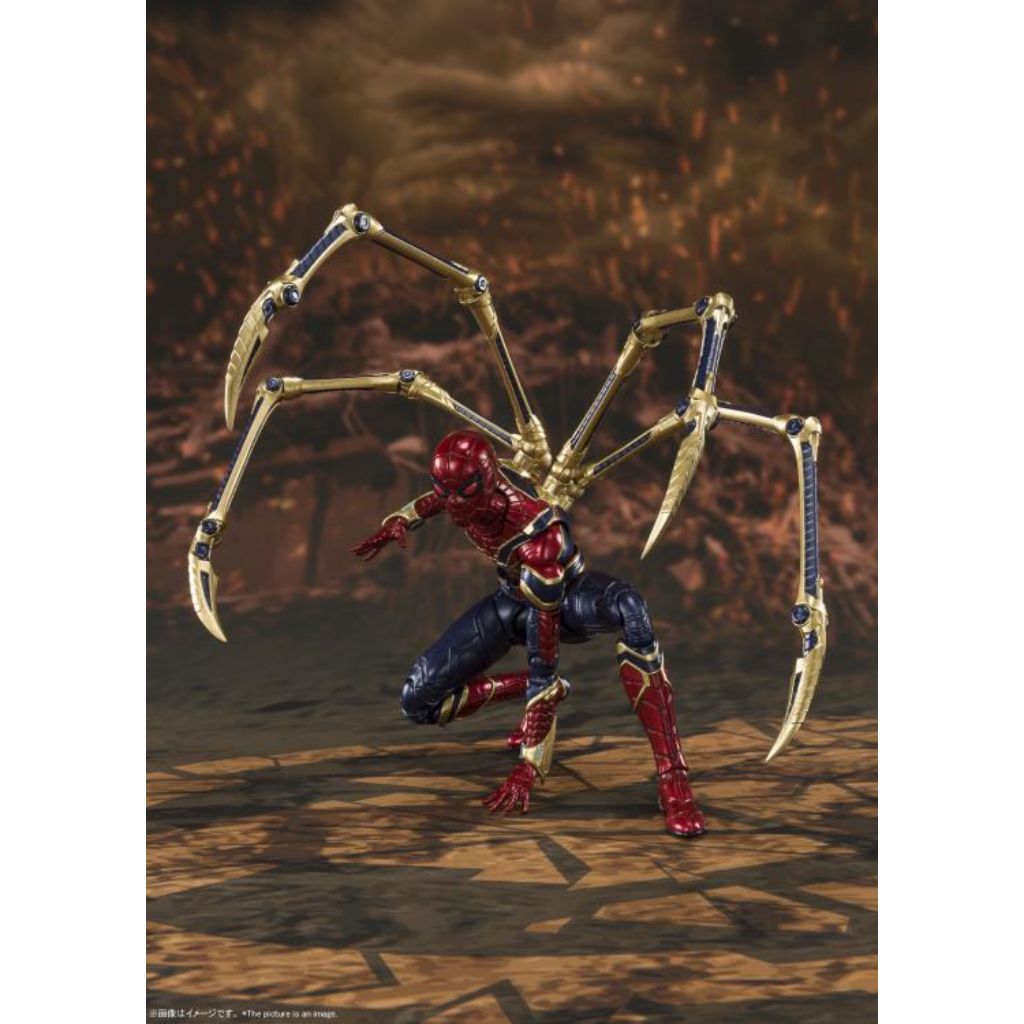 Bandai SHF Iron Spider Final Battle Edition Avengers Endgame