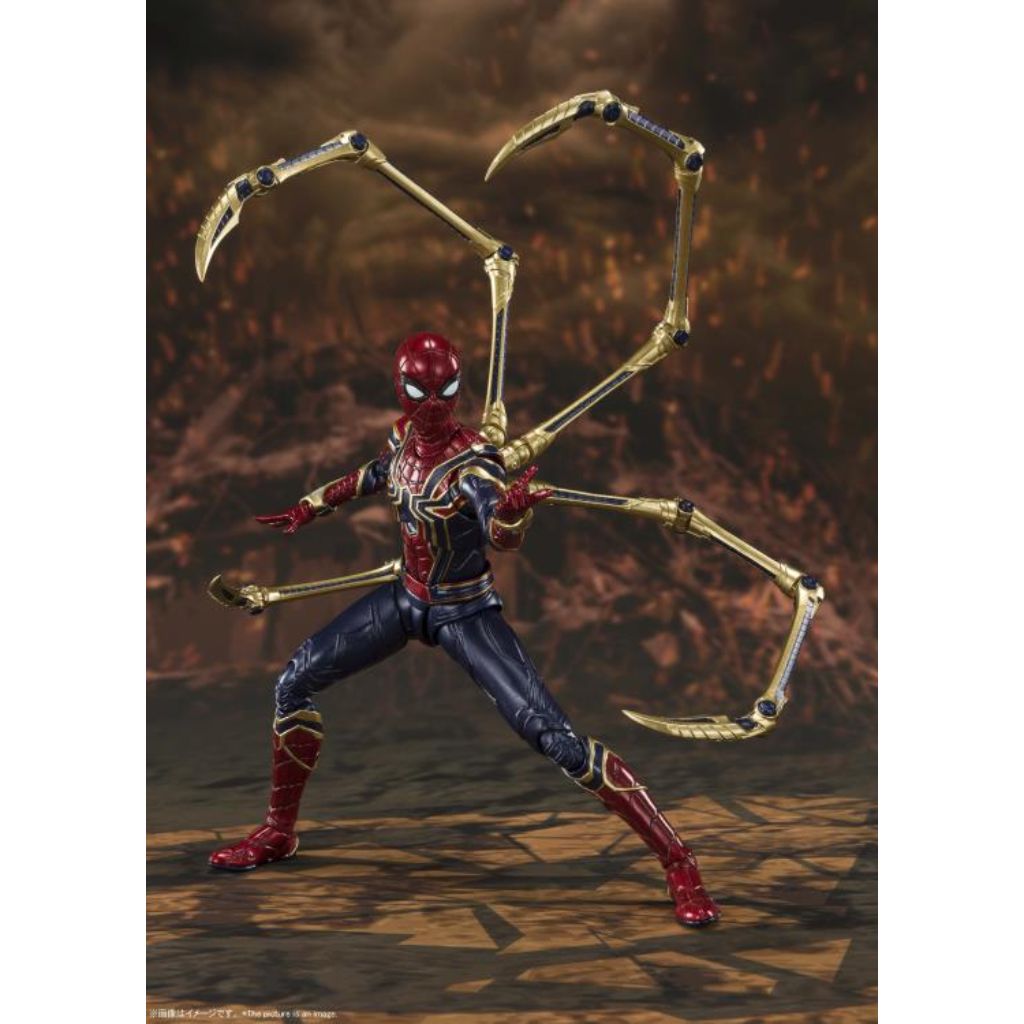 Bandai SHF Iron Spider Final Battle Edition Avengers Endgame
