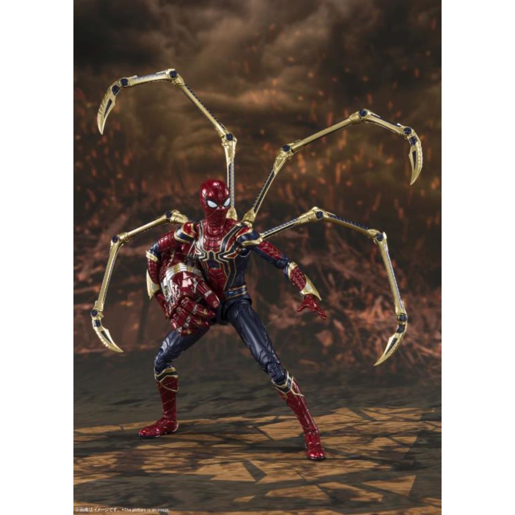Bandai SHF Iron Spider Final Battle Edition Avengers Endgame